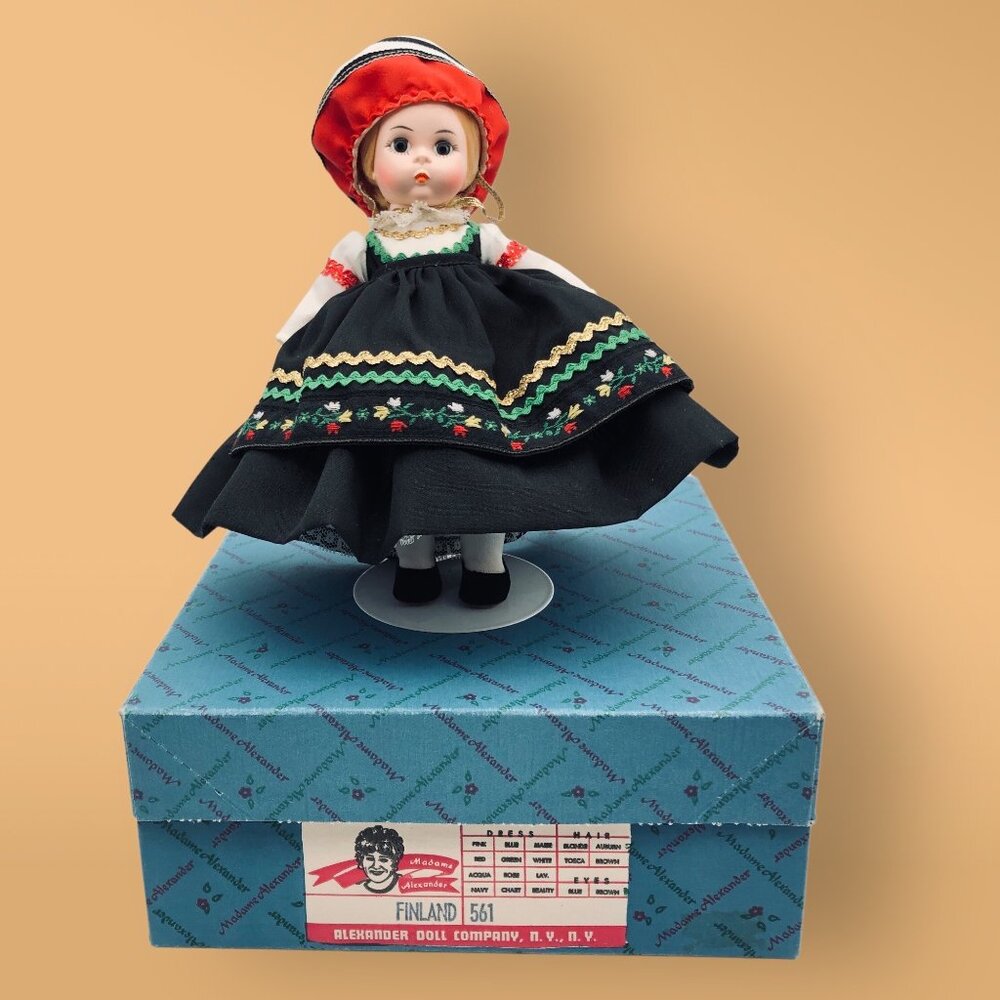 Madame Alexander 8" Doll Finland International Dolls Collection